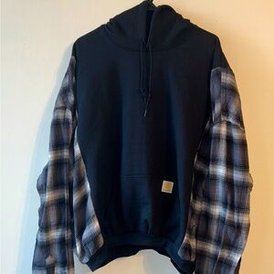 Reworked carhartt hoodie